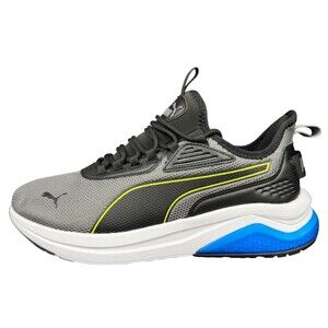 PUMA Amplifier Mens Size 11.5 Wide Fit Gray Sneakers Running Shoes New 399446-08